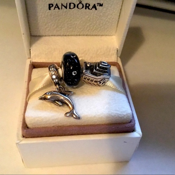 Pandora Jewelry - Pandora 3pc Dolphin & Cruise Ship Set!